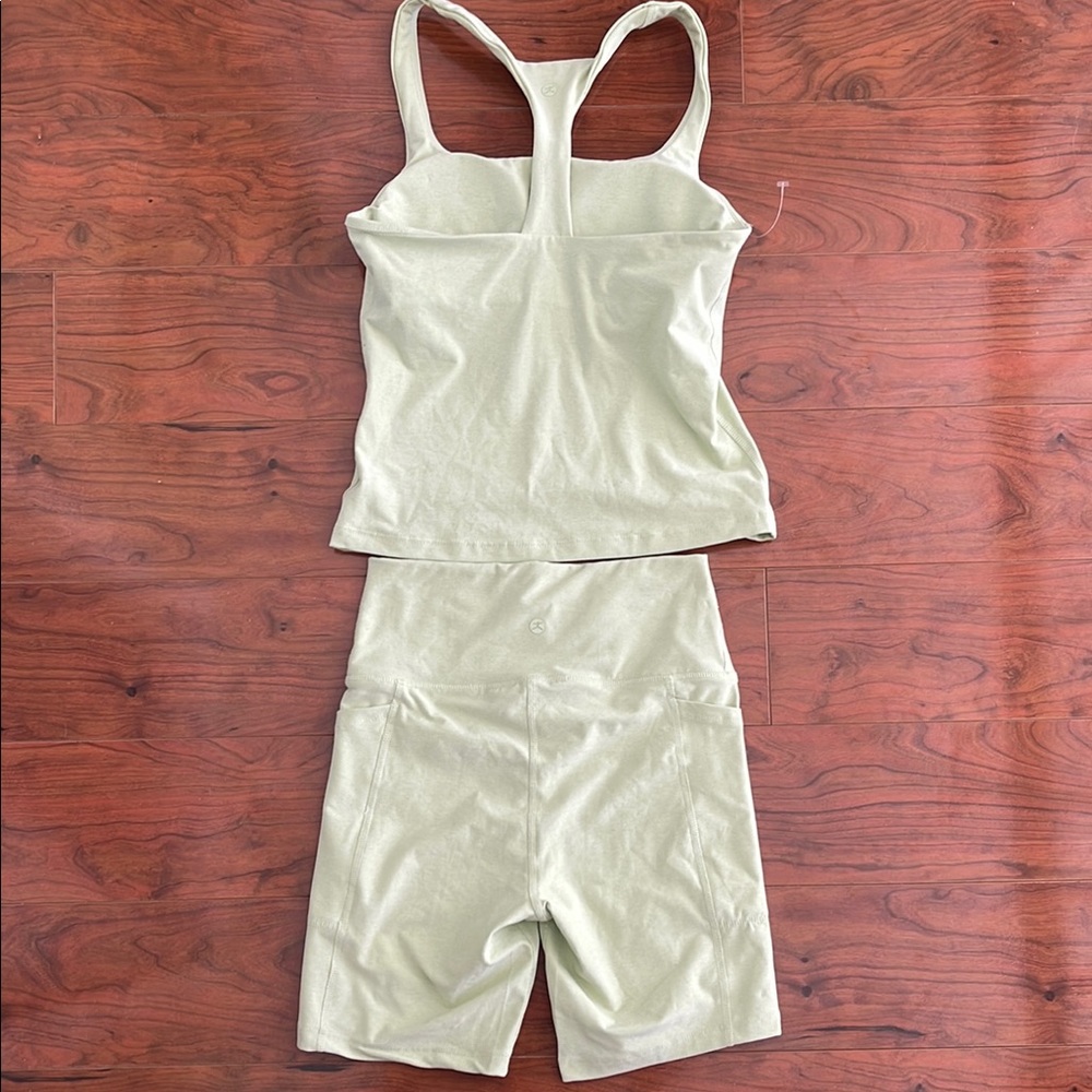 NWOT Danskin Athletic Workout Shorts and Tank Top Matching Set - Picture 6 of 10